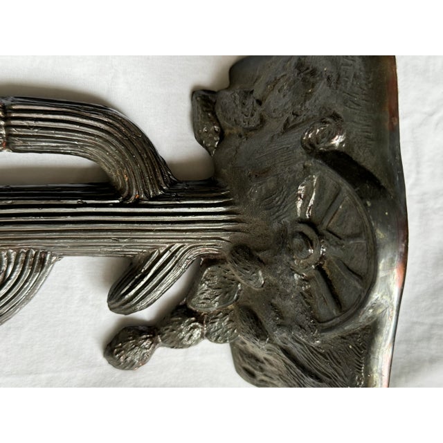 Rustic 1940s Western Cactus Bookend by Dodge Inc For Sale - Image 3 of 7