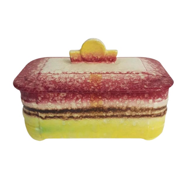 Antique Art Deco Cookie Jar For Sale