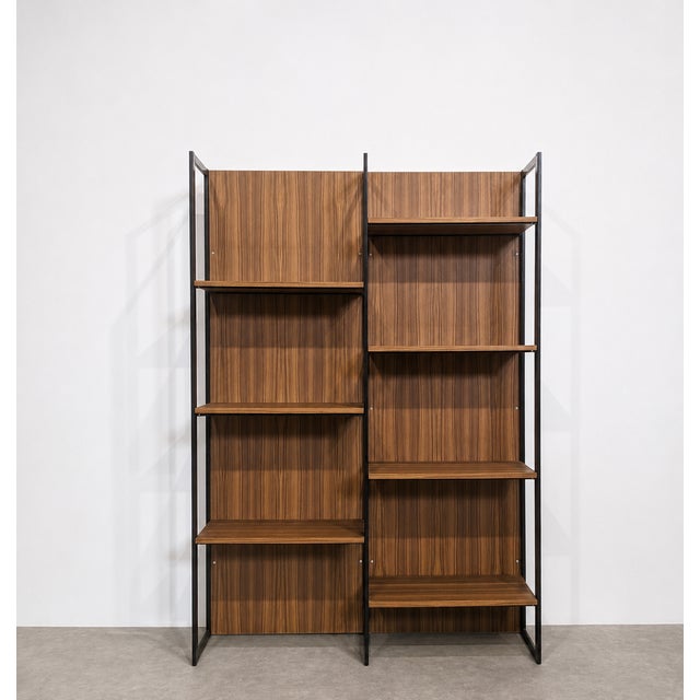 1970s Vintage Modular Wall Unit from Meurop, Belgium, 1960s For Sale - Image 5 of 10