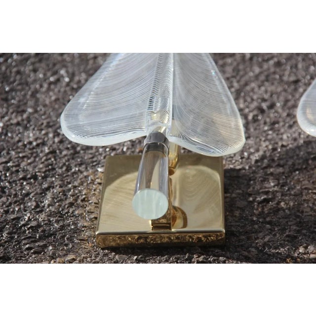 Murano Glass Sconces by Franco Luce, 1970s, Set of 3 For Sale - Image 11 of 12