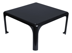 Black Demetrio 45 Stacking Table by Vico Magistretti for Artemide, 1960s