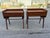 Pair of Danish Teak Nightstands, 1960s Elegant pair of mid-century modern nightstands crafted in teak. Each stand features...