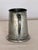 Vintage Solid Pewter Cup, "WRRC A Couples League 1st" great patina