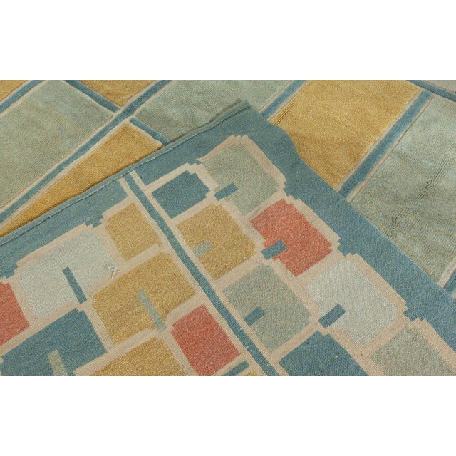 Modern Swedish-Inspired Half Pile Wool Rug by Doris Leslie Blau For Sale - Image 9 of 9