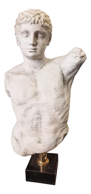 Italian Artist, Classical Style Bust, 20th Century, Gesso