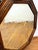 Antique Early 20th Century Octagonal Oak Wall Mirror, 1920s For Sale - Image 4 of 6