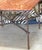 Giovanni Banci for Hermès Hammered Iron & Breccia Rossa Marble Table, Circa 1990 For Sale - Image 13 of 18