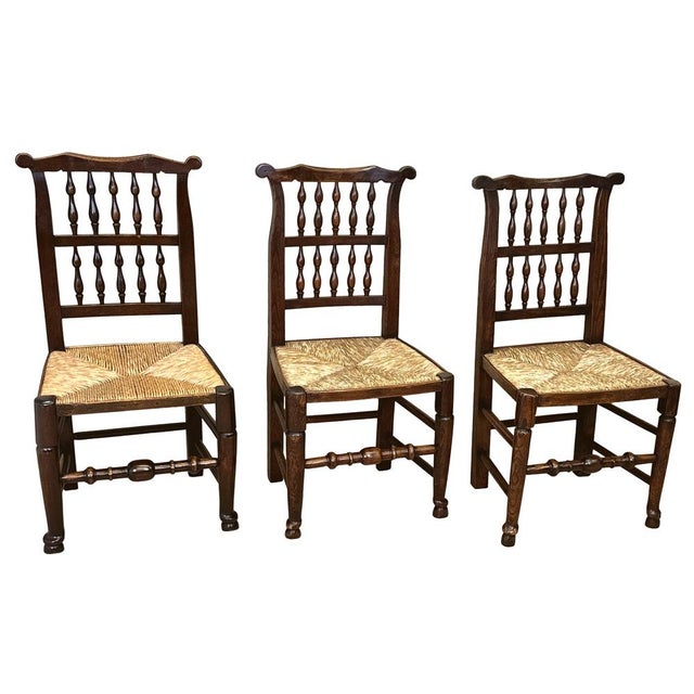 Georgian Farmhouse Kitchen Dining Chairs, 1820s, Set of 10 For Sale - Image 6 of 13