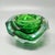 Flavio Poli Large Green and Yellow Ashtray by Flavio Poli for Seguso, 1960s For Sale - Image 4 of 8