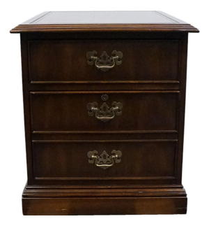 Sligh Furniture Solid Mahogany Traditional Style 22" File Cabinet