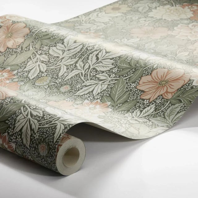 Dahlia Garden wallpaper is inspired by the beauty of late summer days, when the flowers are in full bloom. The pattern...