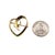 Metal 1983 Tiffany & Co. Paloma Picasso 18k Yellow Gold Heart Pin/Brooch #21821 For Sale - Image 7 of 7
