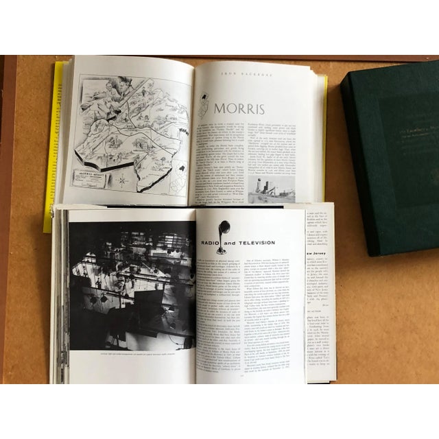 Vintage New Jersey Book Set in Presentation Slipcase For Sale - Image 10 of 13