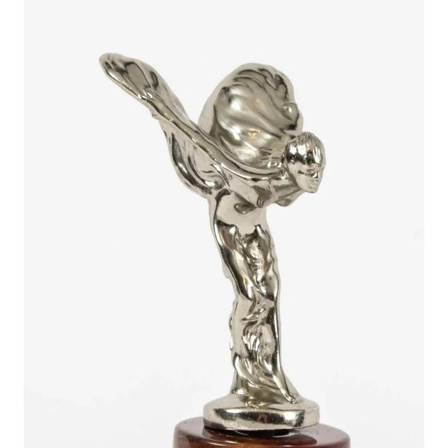 Metal Vintage Rolls Royce Spirit of Ecstasy Car Mascot For Sale - Image 7 of 12
