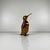 Brass penguin sculpture, Hollywood Regency style - Mid-century modern Dimensions: Height: 20 cm Diameter: 10 cm Good...