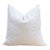 Cream Silk Euro Applique Pillow Cover For Sale