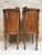 Vintage Louis XVI Style Metal and Mirror Marquetry Nightstands, 1920s, Set of 2 For Sale - Image 10 of 18