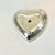 1980s Vintage Hollywood Regency Silver Plate Heart Incense or Potpourri Box. For Sale - Image 6 of 9