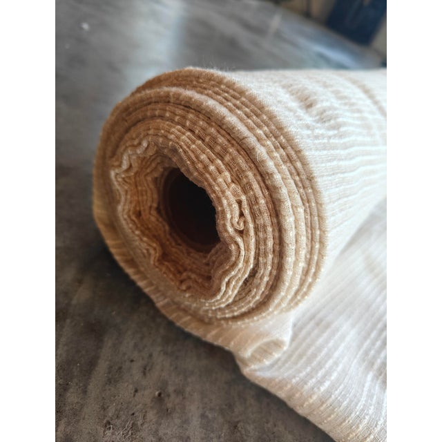 Fabric which did not get used in a recent project: The stripes will run vertically if you railroad the fabric. The piece...