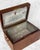 Antique English Benson & Hedges Mahogany Metal Lined Cigar Tobacco Humidor Box For Sale - Image 9 of 15