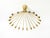 Large Mid-Century Modern Brass Sputnik Ceiling Light with 20 Arms, 1950s For Sale - Image 4 of 18