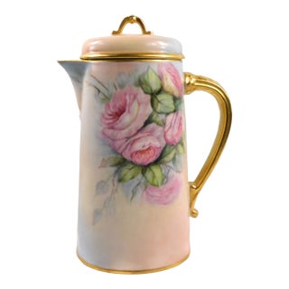 Late 18th CenturySigned Charles Field Haviand and Gerard, Dufraisseix & Morel Coffee Pot For Sale