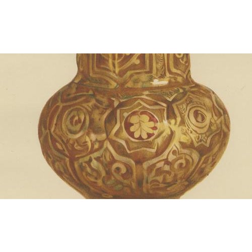 Paper Henry Wallis, Lustreware Vase, 1899, Chromolithograph For Sale - Image 7 of 9