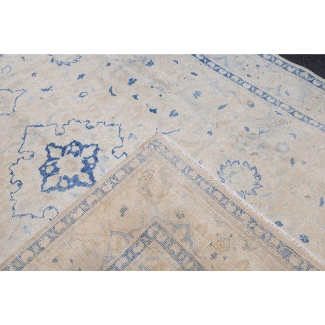 Traditional Antique Tabriz Rug 7'3'' x 10'5'' For Sale - Image 3 of 12