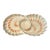 Mid 20th Century Mid Century Modern Fitz and Floyd Chip and Dip Seashell Serving Platter For Sale