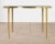 Circular Golden Brass Coffee Table from Vereinigte Werkstätten, 1960s For Sale - Image 9 of 13