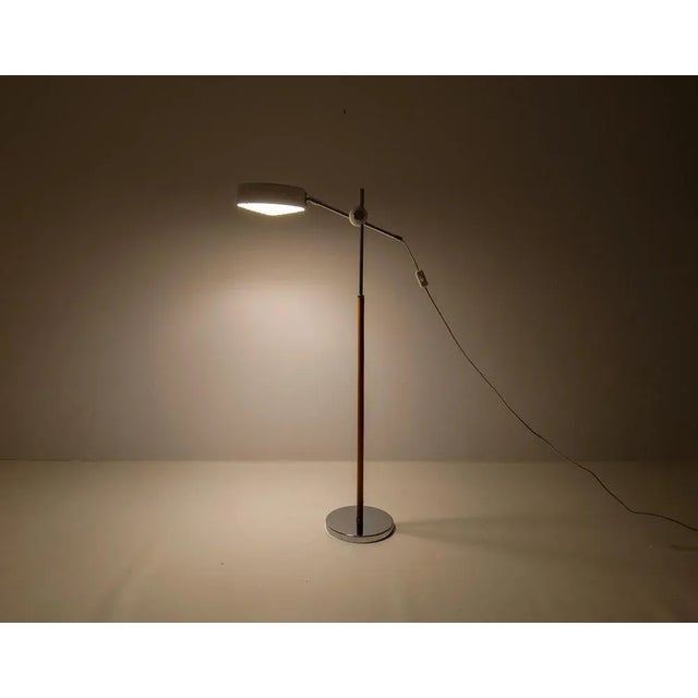 Vintage Mid-Century Swedish Floor Lamp from Atelje Lyktan For Sale - Image 12 of 14
