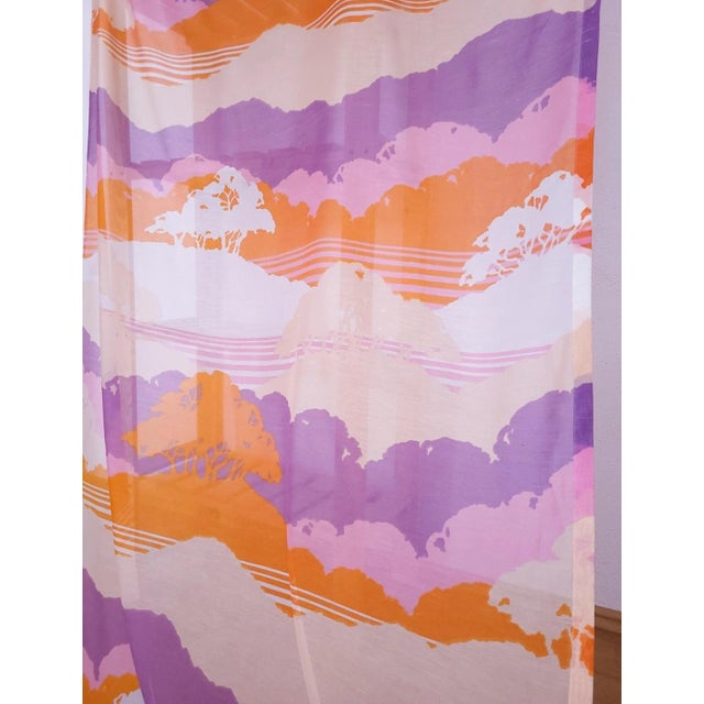 Mid-Century Modern Fabric Hills of Home Curtain by Jack Lenor Larsen, 1971 For Sale - Image 6 of 7