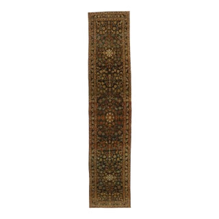 Antique Persian Malayer Runner - 03'04 X 15'08 For Sale