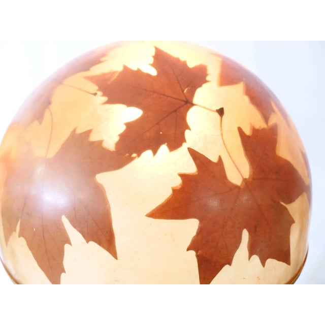 Italian Resin Design Hanging Lamps Leaves, 1980s, Set of 2 For Sale - Image 17 of 18