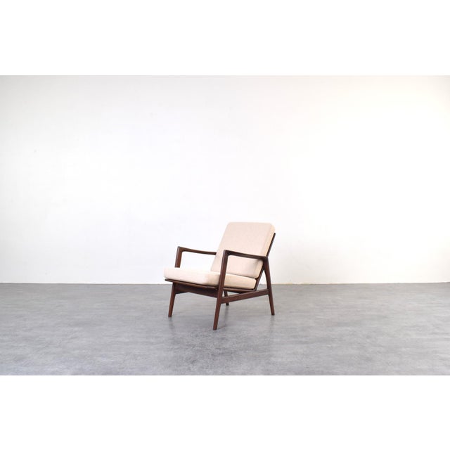 Mid-Century Stefan Lounge Chairs from Swarzędz Furniture Factory, 1960s, Set of 2 For Sale - Image 6 of 15