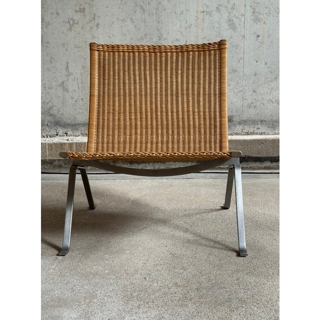 PK22 Lounge Chair by Poul Kjaerholm for Fritz Hansen, 1989 For Sale - Image 6 of 8