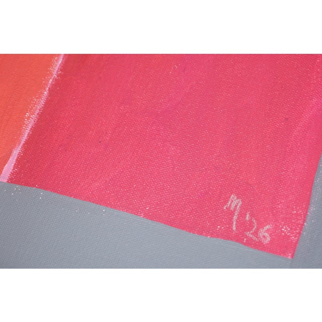 Textile 2026, Bauhaus Style Painting on Canvas Of For Sale - Image 7 of 8