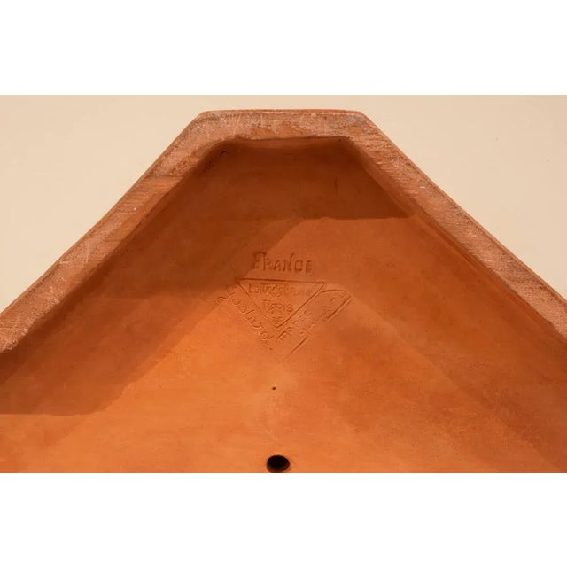 Ceramic Armand Godard, Art Deco Youth with Greyhounds, 1930, Terracotta For Sale - Image 7 of 10