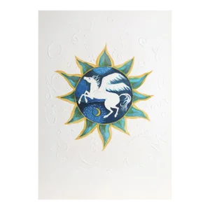 Pegasus Astrological Chart From the Zodiac of Dreams Series, Judith Bledsoe