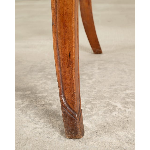 18th Century Country French Provincial Walnut Writing Desk For Sale - Image 18 of 18