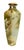 Antique Hand Painted LFH Nippon Gold Encrusted Lilies Floral Vase. 10 3/4” For Sale - Image 4 of 8