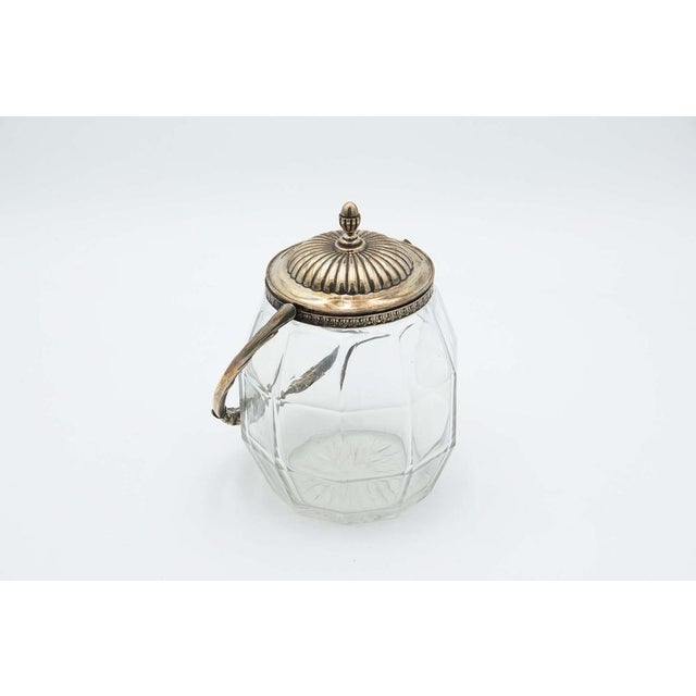 Asymmetrical Faceted Cut Glass Cookie Cutter For Sale - Image 4 of 4