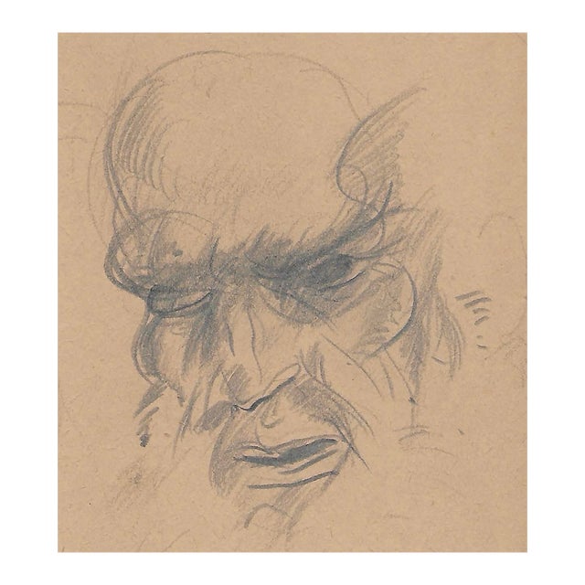 1930s Paul Travis Portrait of a Man For Sale