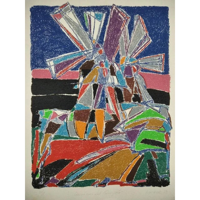 Carlos Catasse, Caminos del Quijote, 1989, Screenprint For Sale - Image 6 of 6