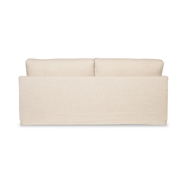 Moss Studios Moss Home Megan Sofa 96"W, Safari Oatmeal For Sale - Image 4 of 7
