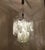 Mazzega Murano White Murano Glass Chandelier Mazzega Style 1970s For Sale - Image 4 of 12