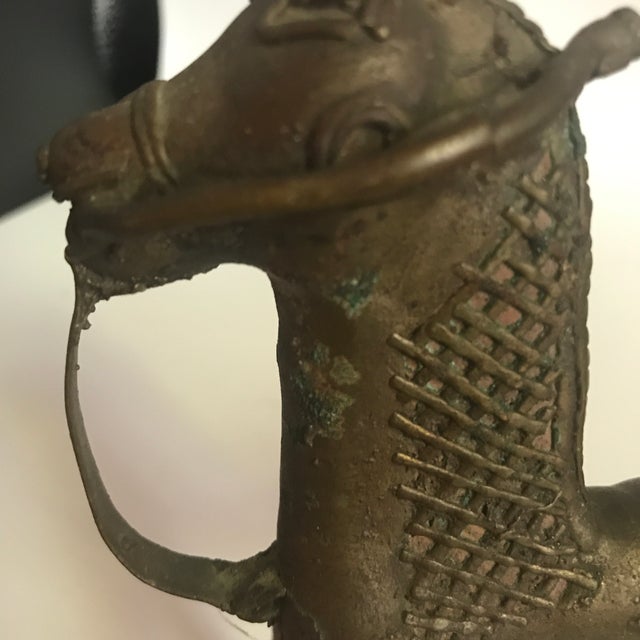 Antique Bronze Age Style Horse Figurine Chairish