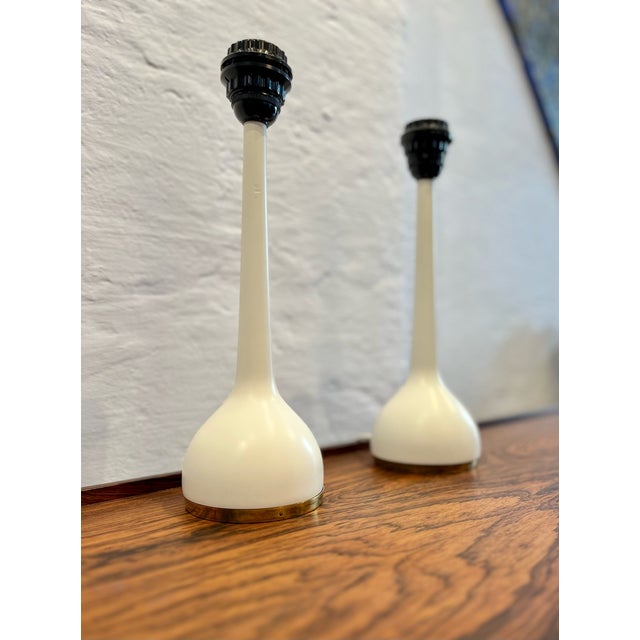 Wood Scandinavian Modern B44 Table Lamps in Wood by Hans-Agne Jakobssen for AB Markaryd, Sweden, 1960s, Set of 2 For Sale - Image 7 of 13