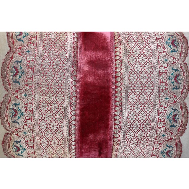 Maison Maison Sari Pillow For Sale In Houston - Image 6 of 7