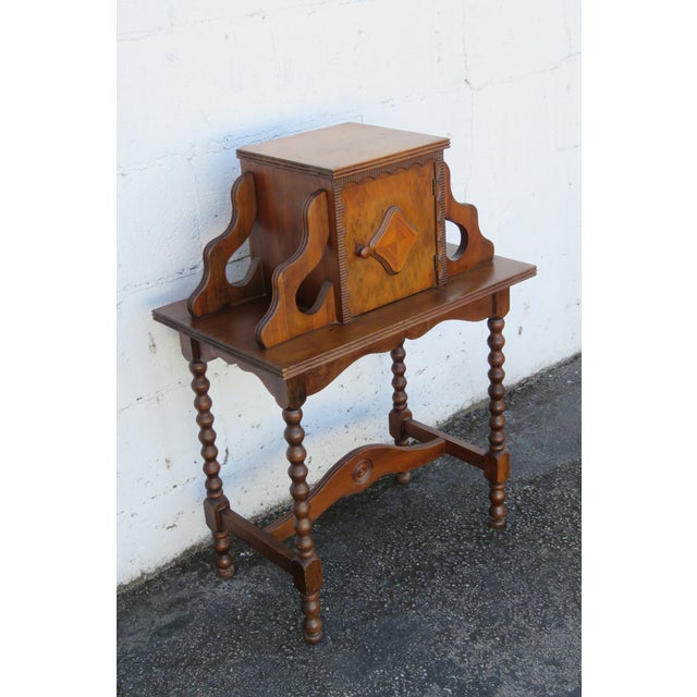 Early 1900s Cigar Tobacco Humidor Chest Box Cabinet 5693 For Sale - Image 4 of 12